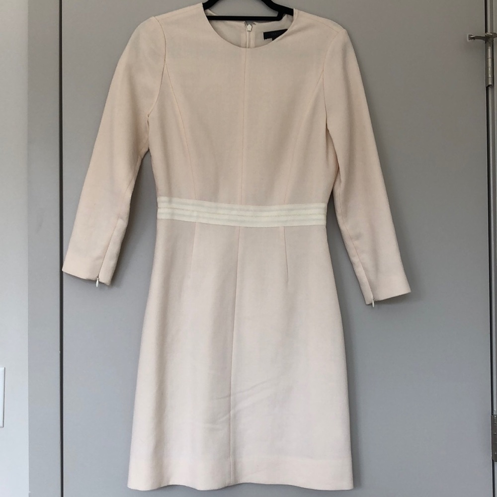 Jcrew Double Faced Wool crepe dress size 2